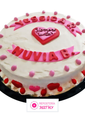 Torta 3 Leches de Amor Siempre Juntos