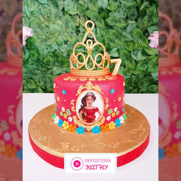 Torta Elena de Avalor Princesa Disney
