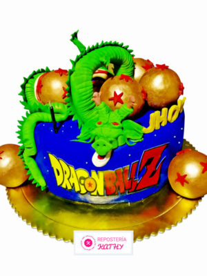 Torta Esferas y Shen Long Dragon Ball Z