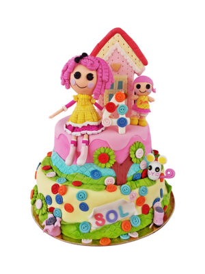 Torta Muñeca Lalaloopsy