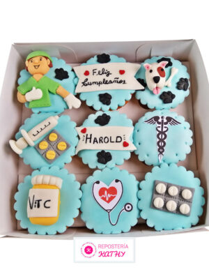 Cupcakes Médico Veterinario