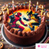 Torta de Deadpool & Wolverine